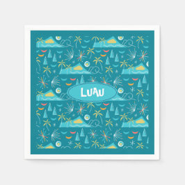 Servilleta De Papel MCM Diamond Head Fireworks Party