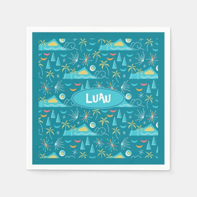 Servilleta De Papel MCM Diamond Head Fireworks Party (Anverso)