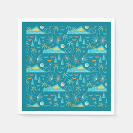 Servilleta De Papel MCM Diamond Head Fireworks Party