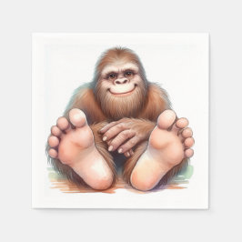 Servilleta De Papel Me and My Bigfoot