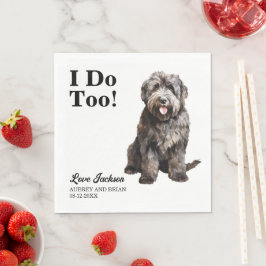 Servilleta De Papel Me Casaré También Bouvier des Flandres Boda de Mas