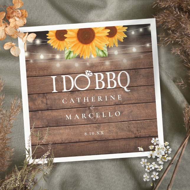 Servilleta De Papel Me Caso Con Barbacoa Fiesta de Compromiso de Mader (Subido por el creador)