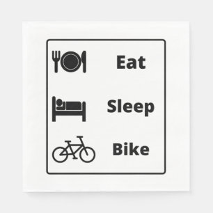 Servilleta De Papel Me encanta el ciclismo