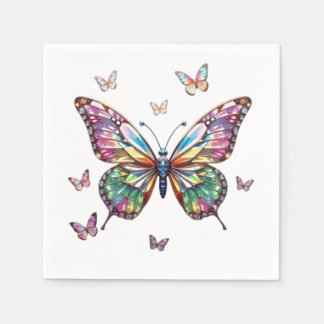 Servilleta De Papel Me encantan las mariposas Paper Napkin