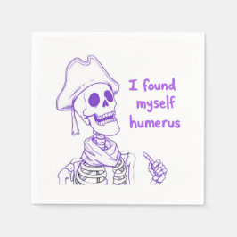 Servilleta De Papel Me Encontré Humerus - Funny Skeleton Pun