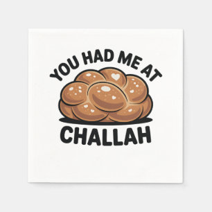 Servilleta De Papel Me tenías en Challah Judío Jew Hanukkah