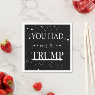 Servilleta De Papel Me tenías en Trump