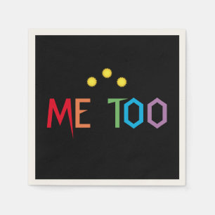 Servilleta De Papel Me Too Rainbow Resist Paper Napkins