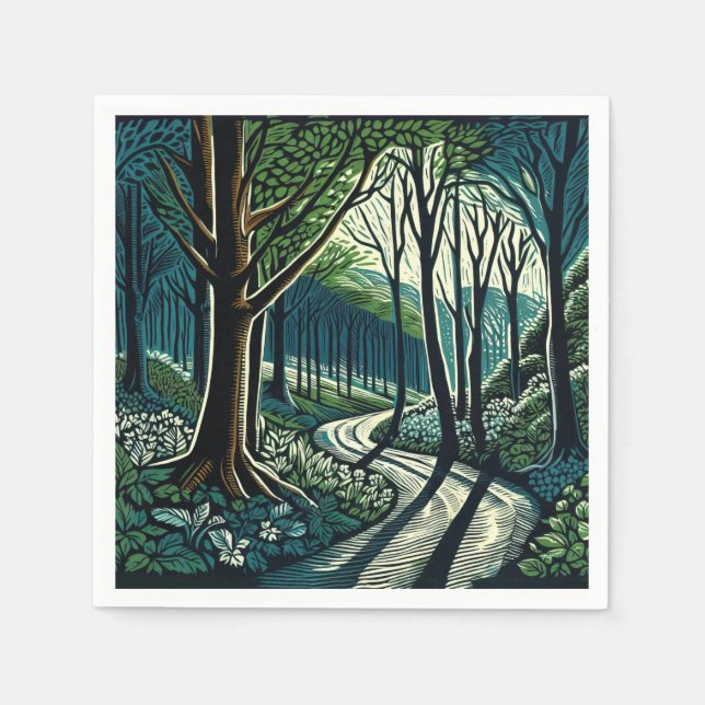 Servilleta De Papel Meander (Anverso)