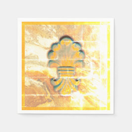 Servilleta De Papel Medallón de estilo italiano vintage