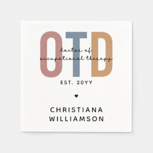 Servilleta De Papel Médico de Terapia Ocupacional Personalizada