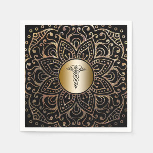Servilleta De Papel Médico médico de la enfermera del símbolo del