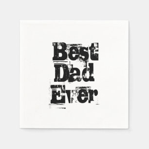 Servilleta De Papel Mejor Día del Padre Nunca