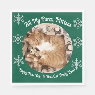 Servilleta De Papel Mejor Familia de Gatos Jamás , Foto de Gato ,