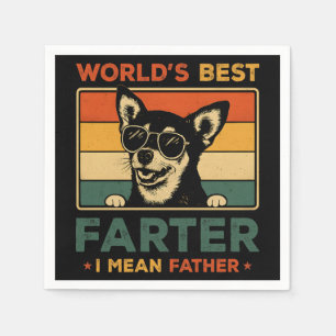Servilleta De Papel Mejor Farter del mundo me refiero a un padre graci