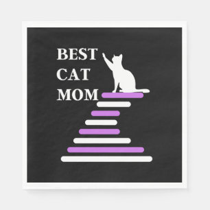 Servilleta De Papel Mejor Mamá De Gato