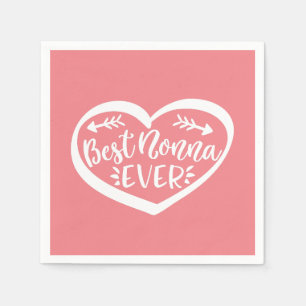 Servilleta De Papel Mejor Nonna Ever