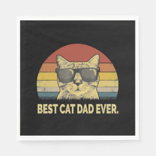 Servilleta De Papel Mejor papá de gatos de todos los tiempos
