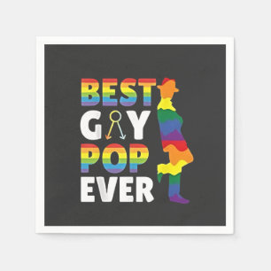 Servilleta De Papel Mejor Pop Gay Que Nunca Orgullo LGBT Mes Abuelo Pa