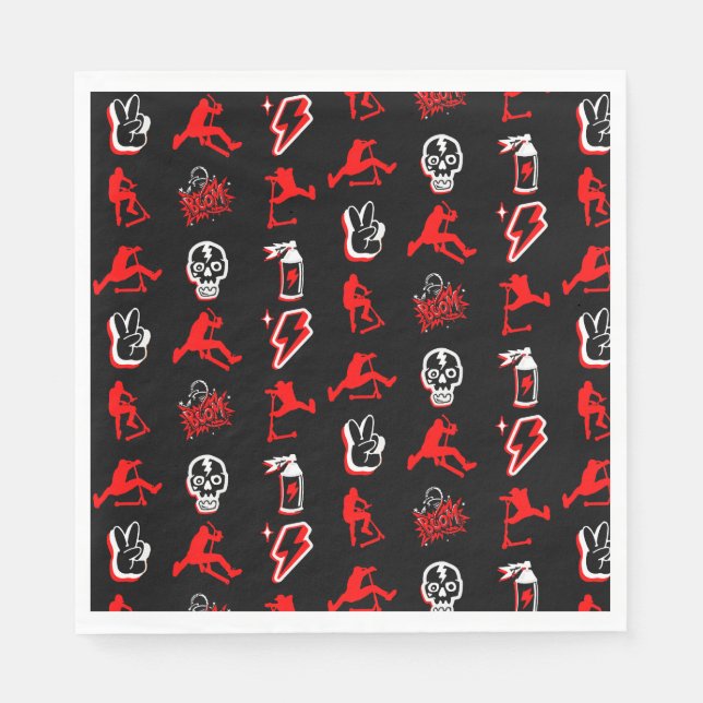 Servilleta De Papel Mejor Scooters de estilo libre (Anverso)