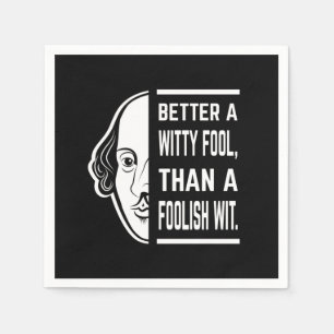 Servilleta De Papel Mejor Una Cita Testigo De Shakespeare