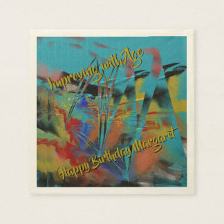 Servilleta De Papel Mejora con la edad - Mar duro