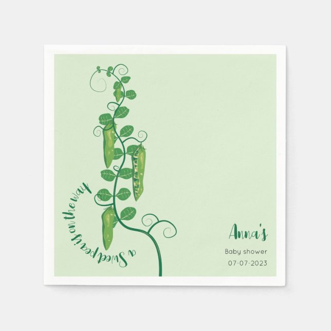 Servilleta De Papel Melancotón dulce (Anverso)