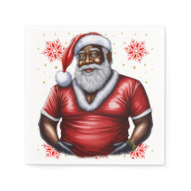 Melanin Xmas Black Christmas Sant Claus Bruh Sista