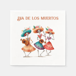 Servilleta De Papel Melodía de los Muertos Bailando, personalizado