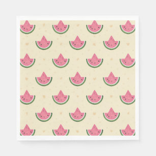 Servilleta De Papel Melón rosa Verano Ropa de almuerzo - 50ct