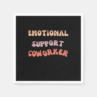Servilleta De Papel Meme clásico de Coworker de ayuda emocional