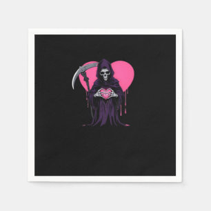 Servilleta De Papel Meme clásico de Heart Hands Reaper
