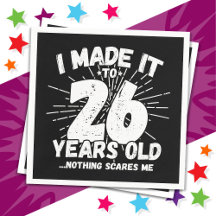 Meme sarcástico de 26 años gracioso cumpleaños 26