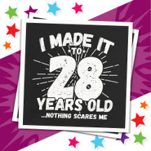 Meme sarcástico de 28 años gracioso cumpleaños 28