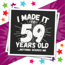 Meme sarcástico de 59 años Funny 59 cumpleaños