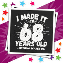 Meme sarcástico de 68 años Funny cumpleaños número