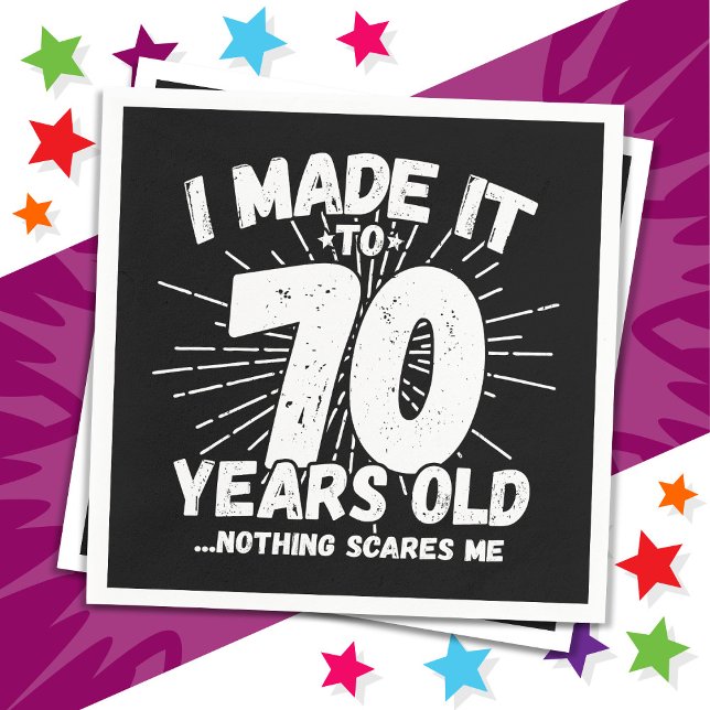 Servilleta De Papel Meme sarcástico de 70 años de antigüedad: 70 años  (Subido por el creador)