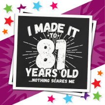 Meme sarcástico de 81 años Gracioso cumpleaños 81