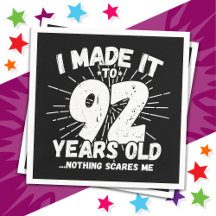 Meme sarcástico de 92 años Gracioso cumpleaños 92