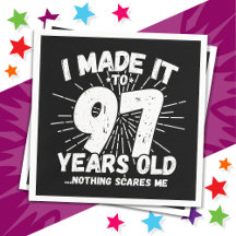 Meme sarcástico de 97 años Gracioso cumpleaños 97