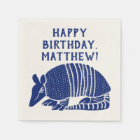 Mensaje de Personalizado personalizado de Armadill