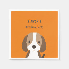 Servilleta De Papel Menús de perros pequeños nombre personalizado mode