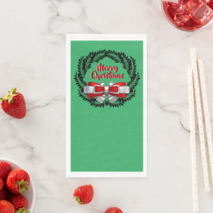 Servilleta De Papel Meri Kirihimete Maori por Feliz Navidad