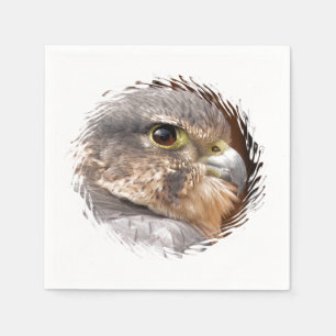 SERVILLETA DE PAPEL MERLIN FALCON BIRD DE PRESA