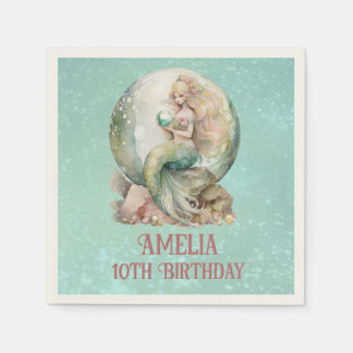 Servilleta De Papel Mermaid