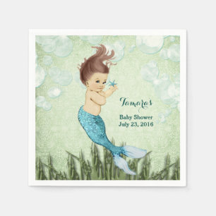 Servilleta De Papel Mermaid Napkins