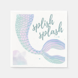 Servilleta De Papel Mermaid Tail Napkins