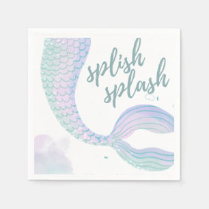 Servilleta De Papel Mermaid Tail Napkins