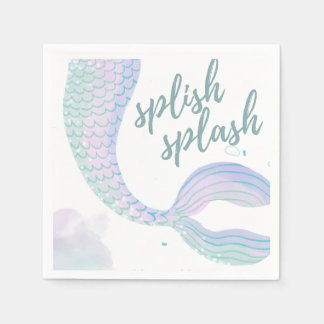 Servilleta De Papel Mermaid Tail Napkins