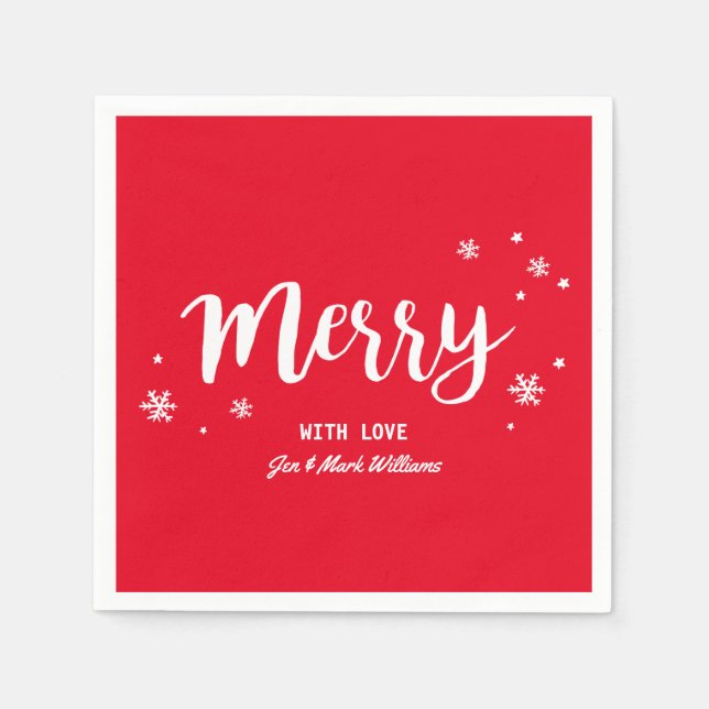 Servilleta De Papel Merry (Anverso)